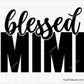 Blessed Mimi Leopard Svg Png, Mimi leopard png, mom life svg, Mom svg