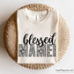 Blessed Mamei Leopard SVG, Leopard Print Mamei SVG, Mamei SVG