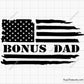 Bonus Dad Flag Svg