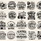 Reading SVG Bundle, Book lover cut files with funny book quotes, floral books, skeleton readers and coffee designs for shirts, gifts and crafts.