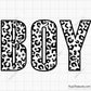 Boy Leopard SVG Png
