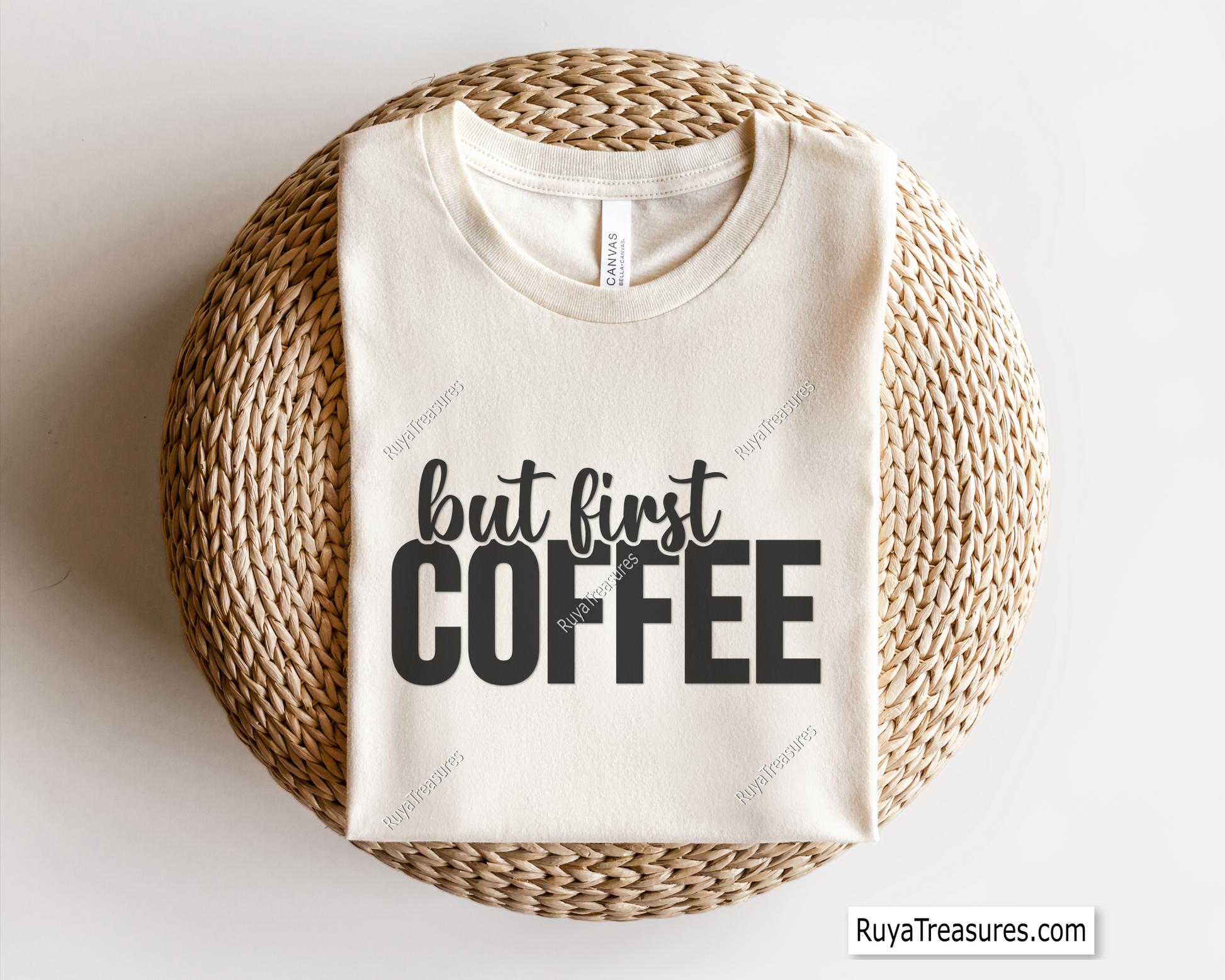 but first coffee SVG PNG featuring bold typography quote design for shirts mugs decals and coffee lover projects