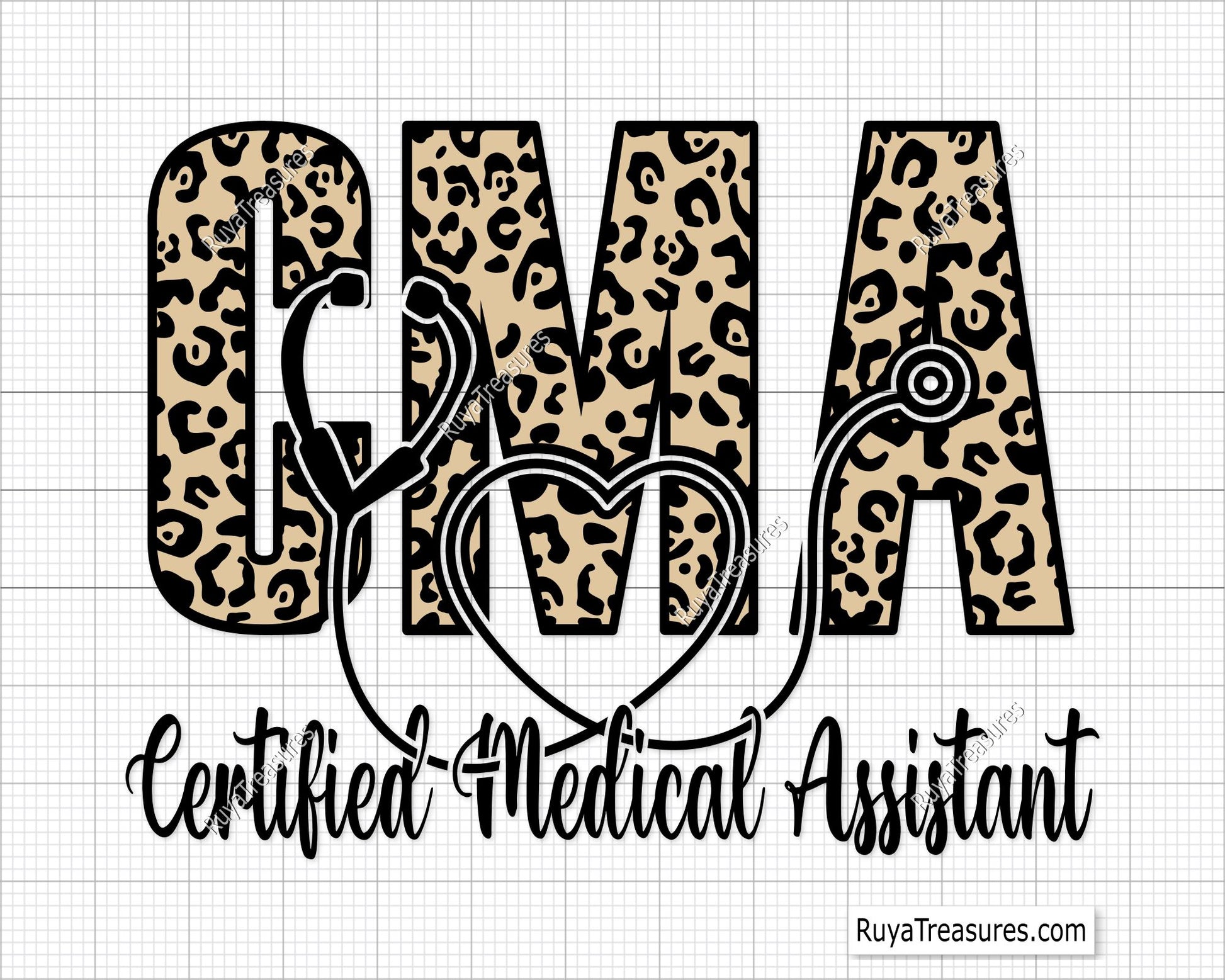 CMA Certified Medical Assistant Svg Png