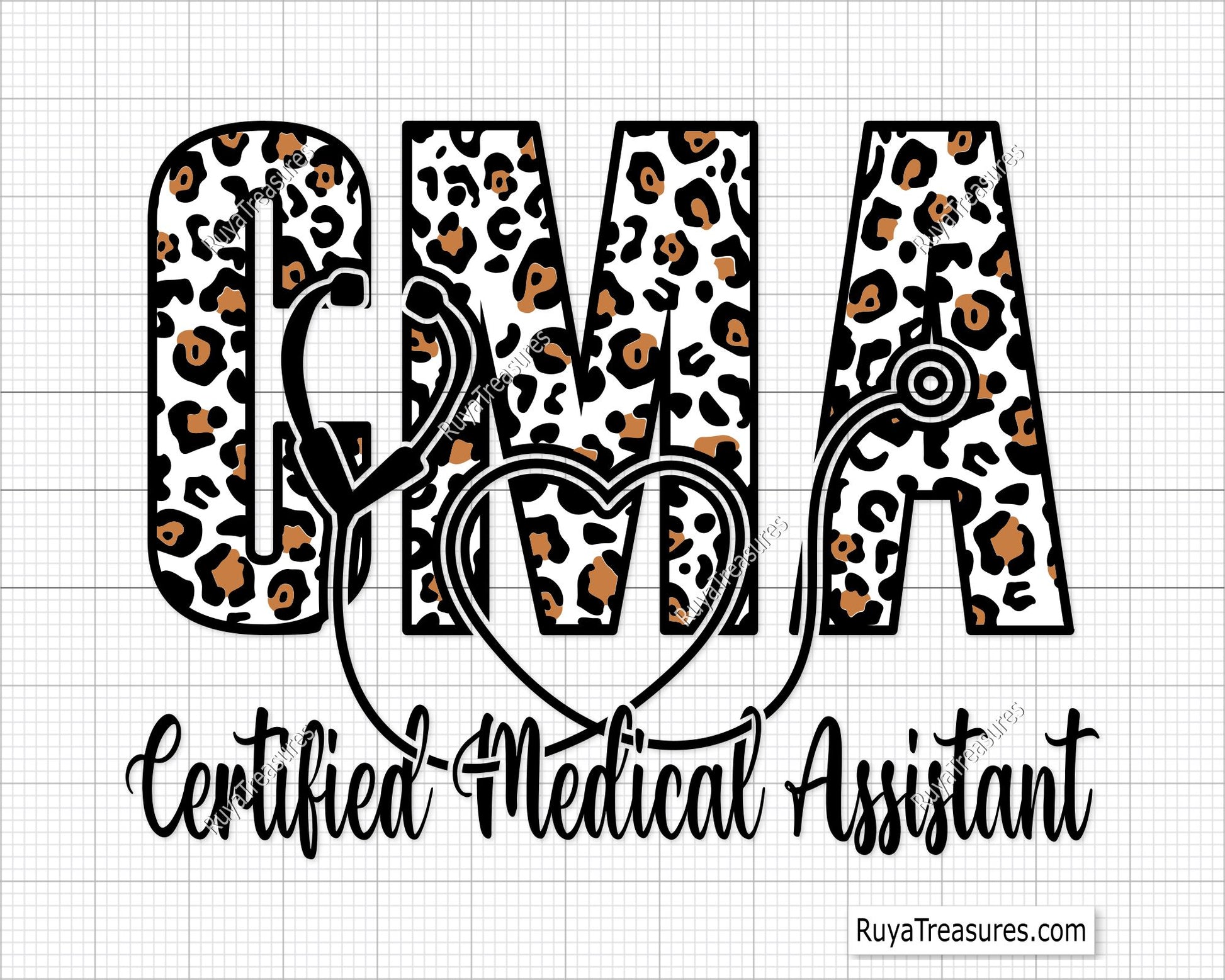 CMA Certified Medical Assistant Svg Png