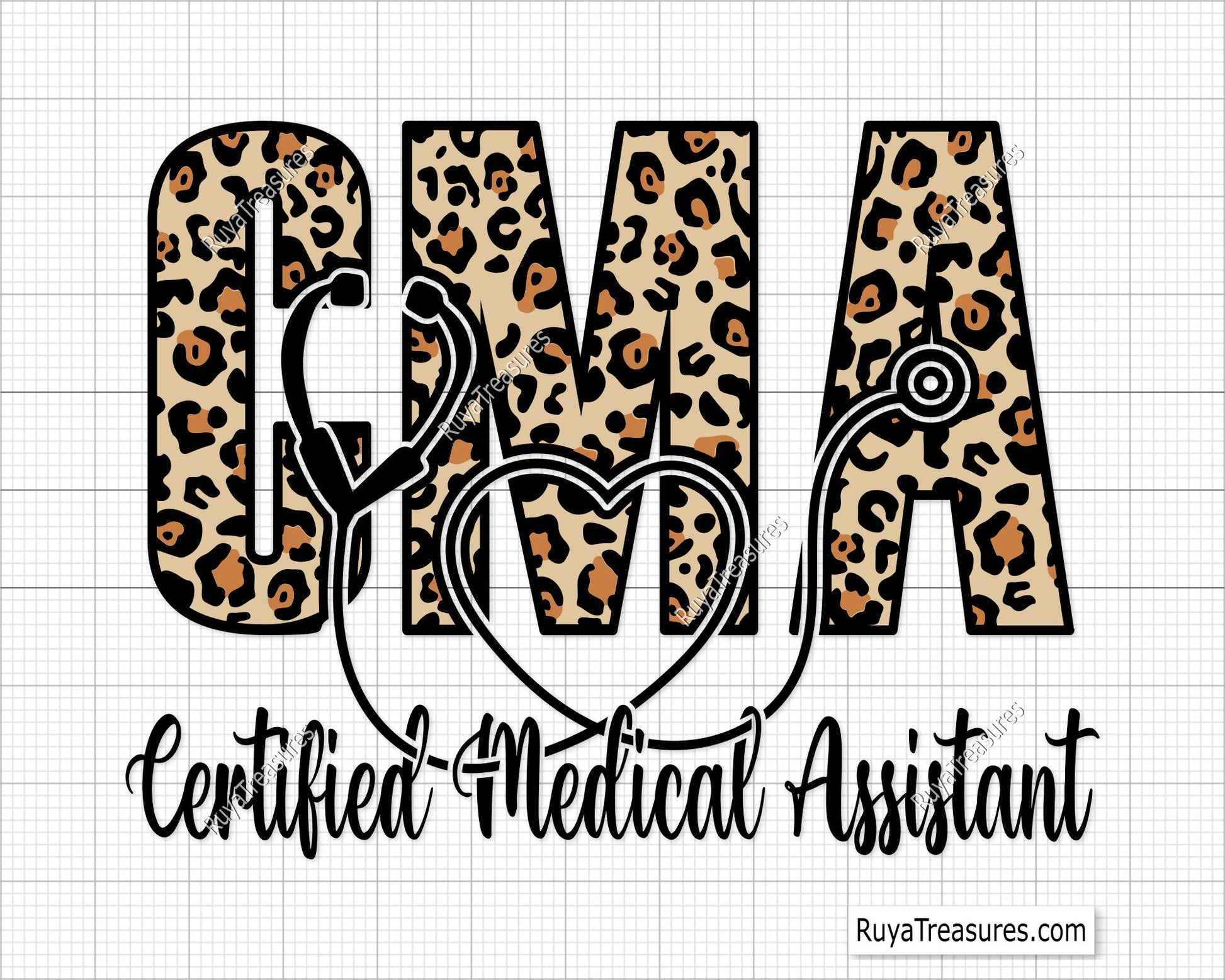 CMA Certified Medical Assistant Svg Png