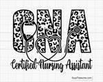 CNA Certified Nursing Assistant Svg Png