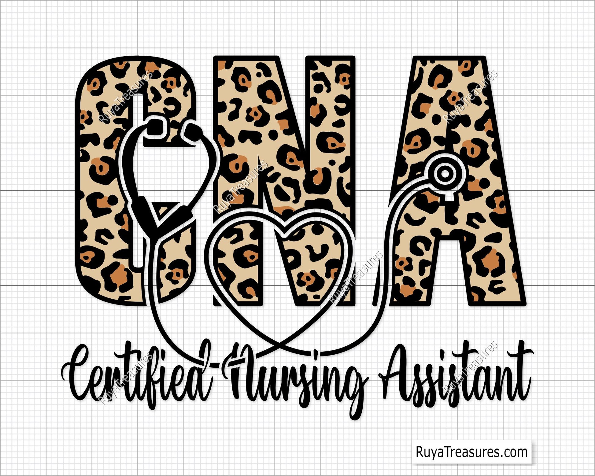 CNA Certified Nursing Assistant Svg Png