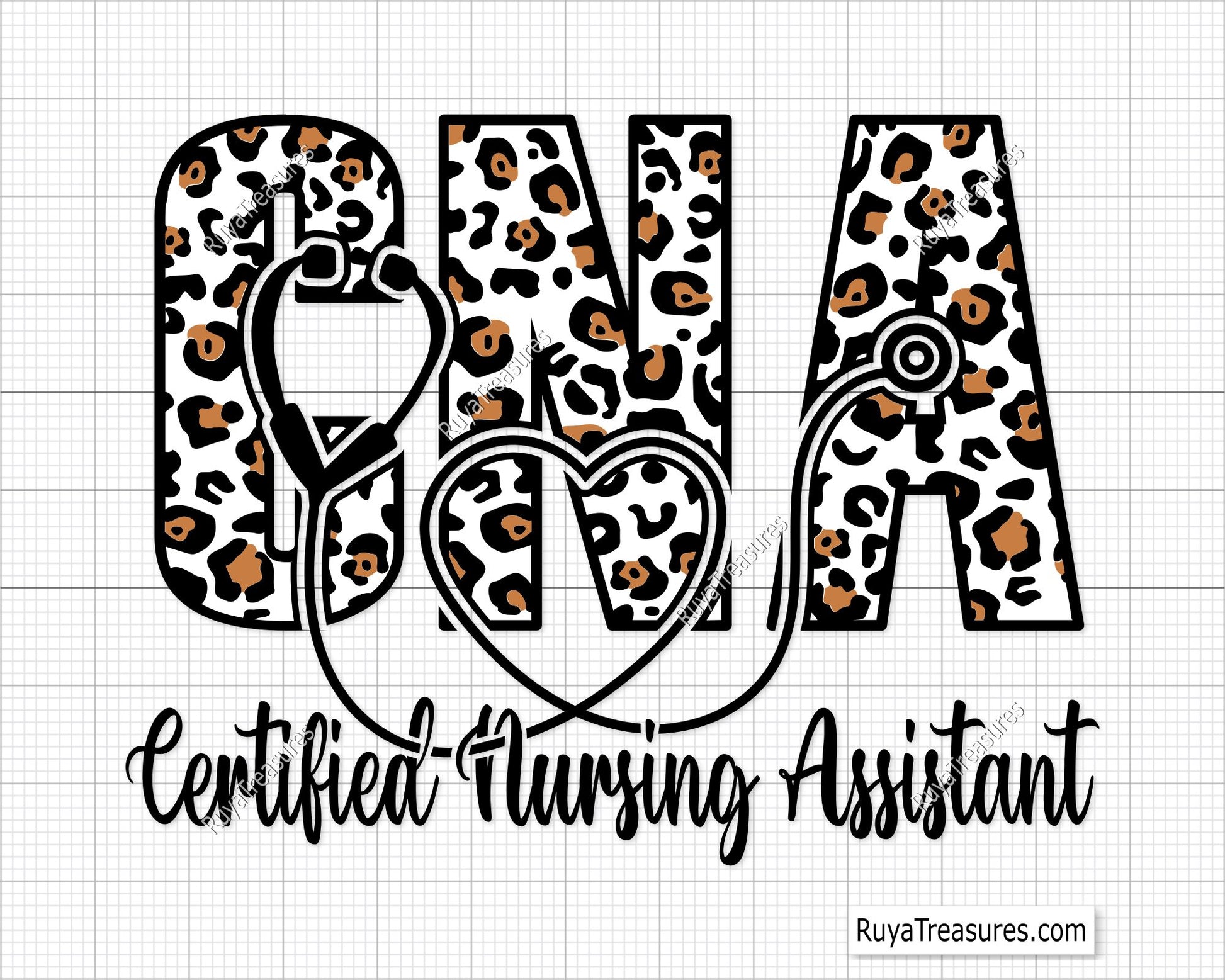 CNA Certified Nursing Assistant Svg Png