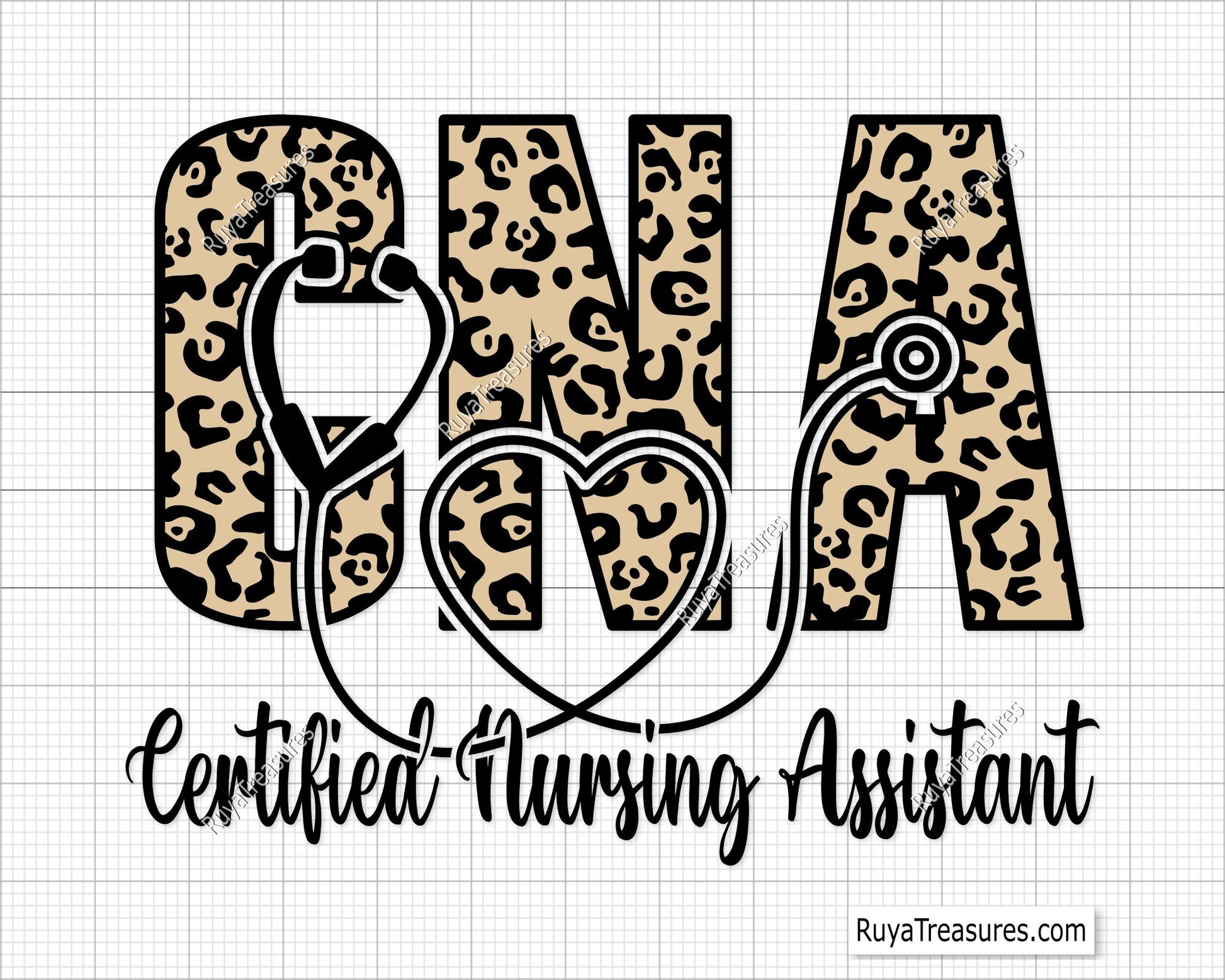 CNA Certified Nursing Assistant Svg Png