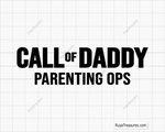 Call of Daddy svg