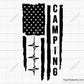 Camper Us Flag Svg