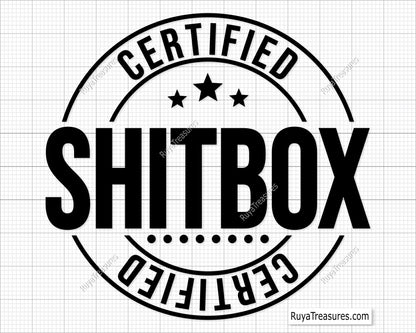 Certified Shitbox Svg