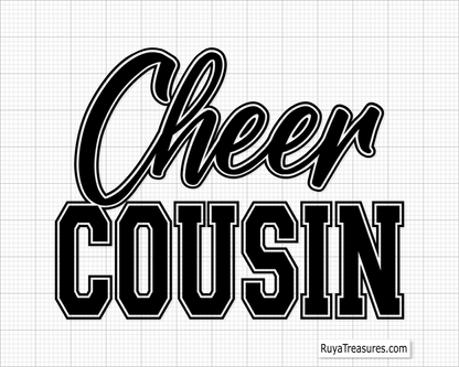 Cheer Cousin svg
