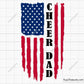 Cheer Dad Flag svg