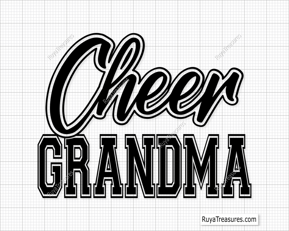 Cheer Grandma svg
