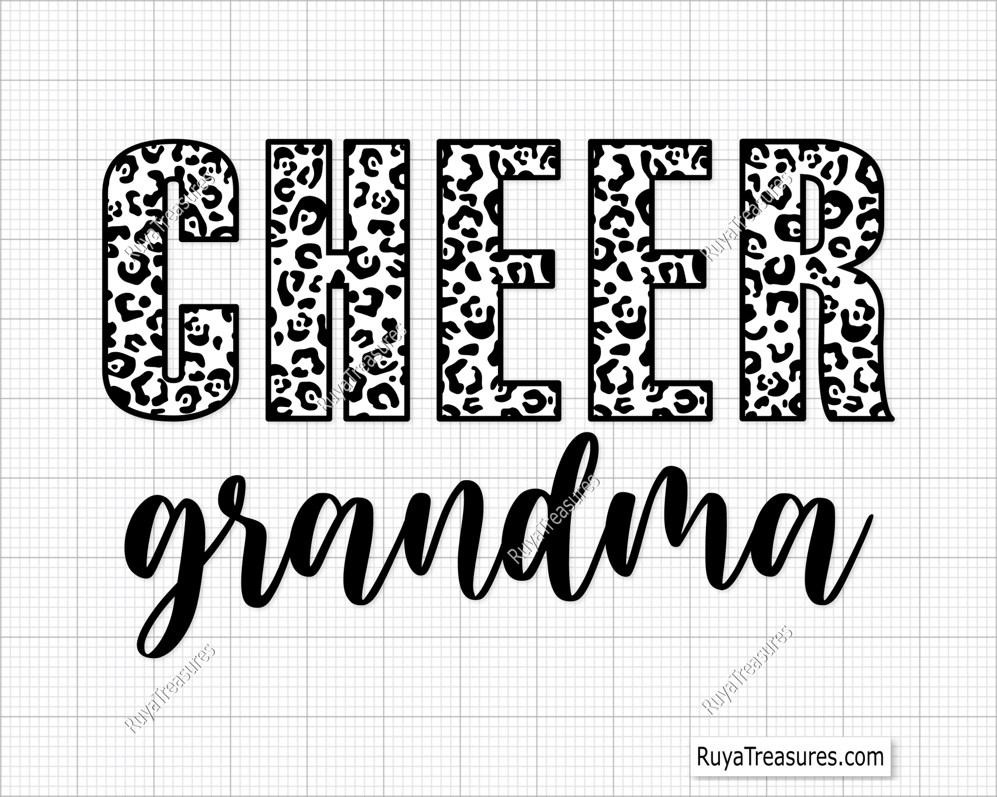 Cheer Grandma svg
