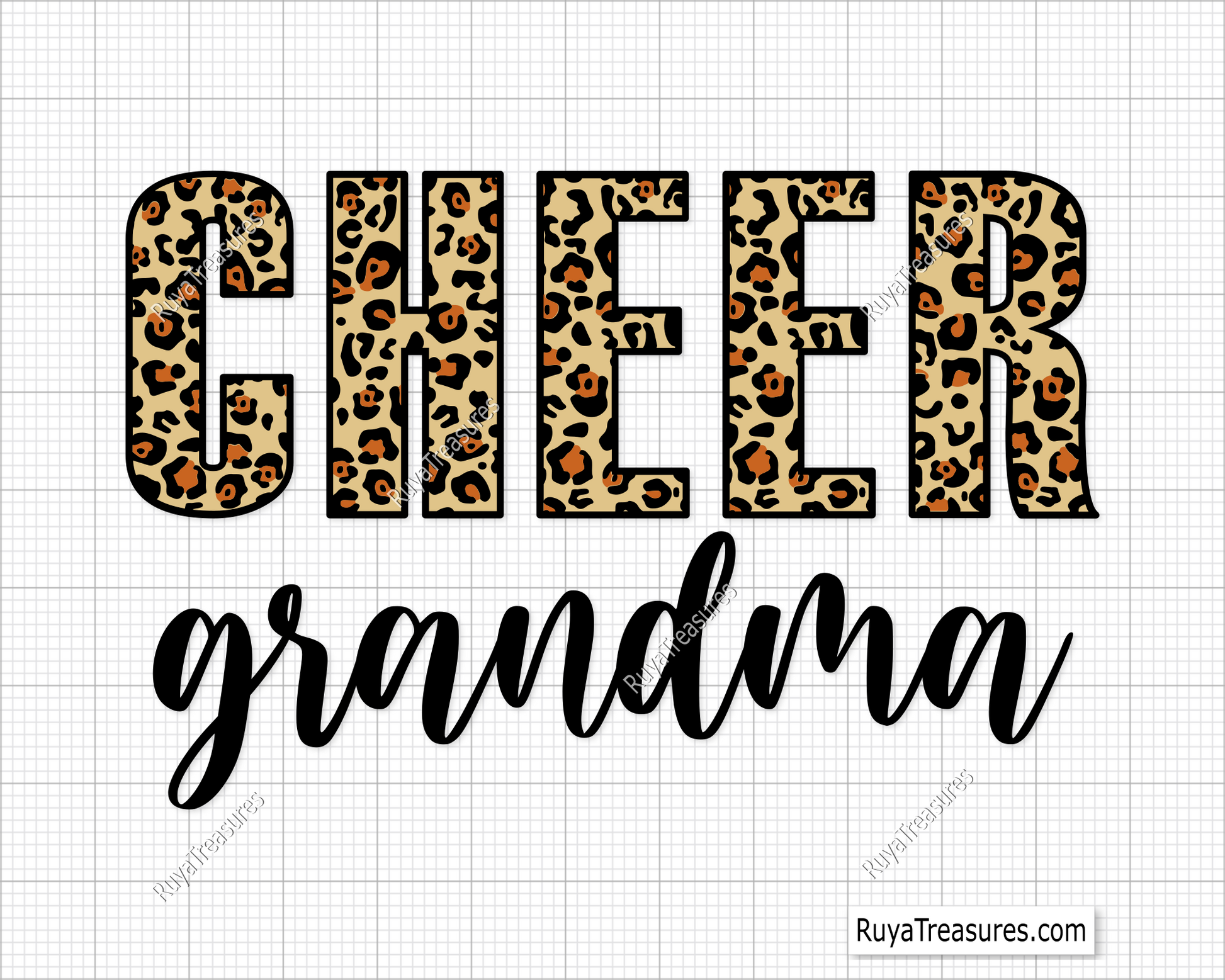 Cheer Grandma svg