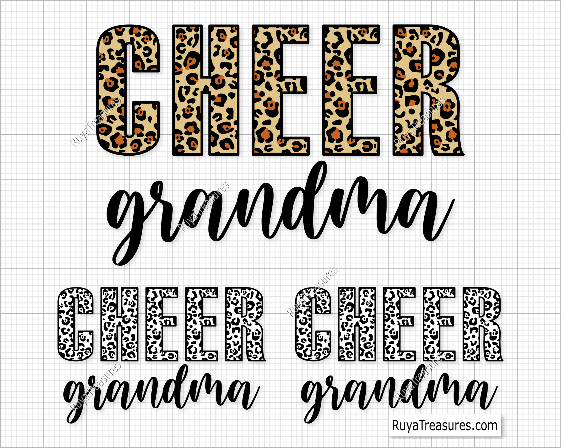 Cheer Grandma svg