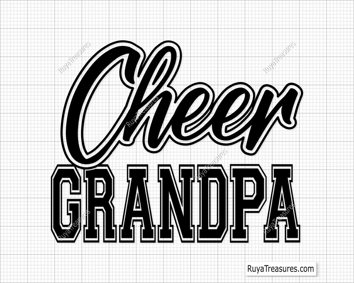Cheer Grandpa svg