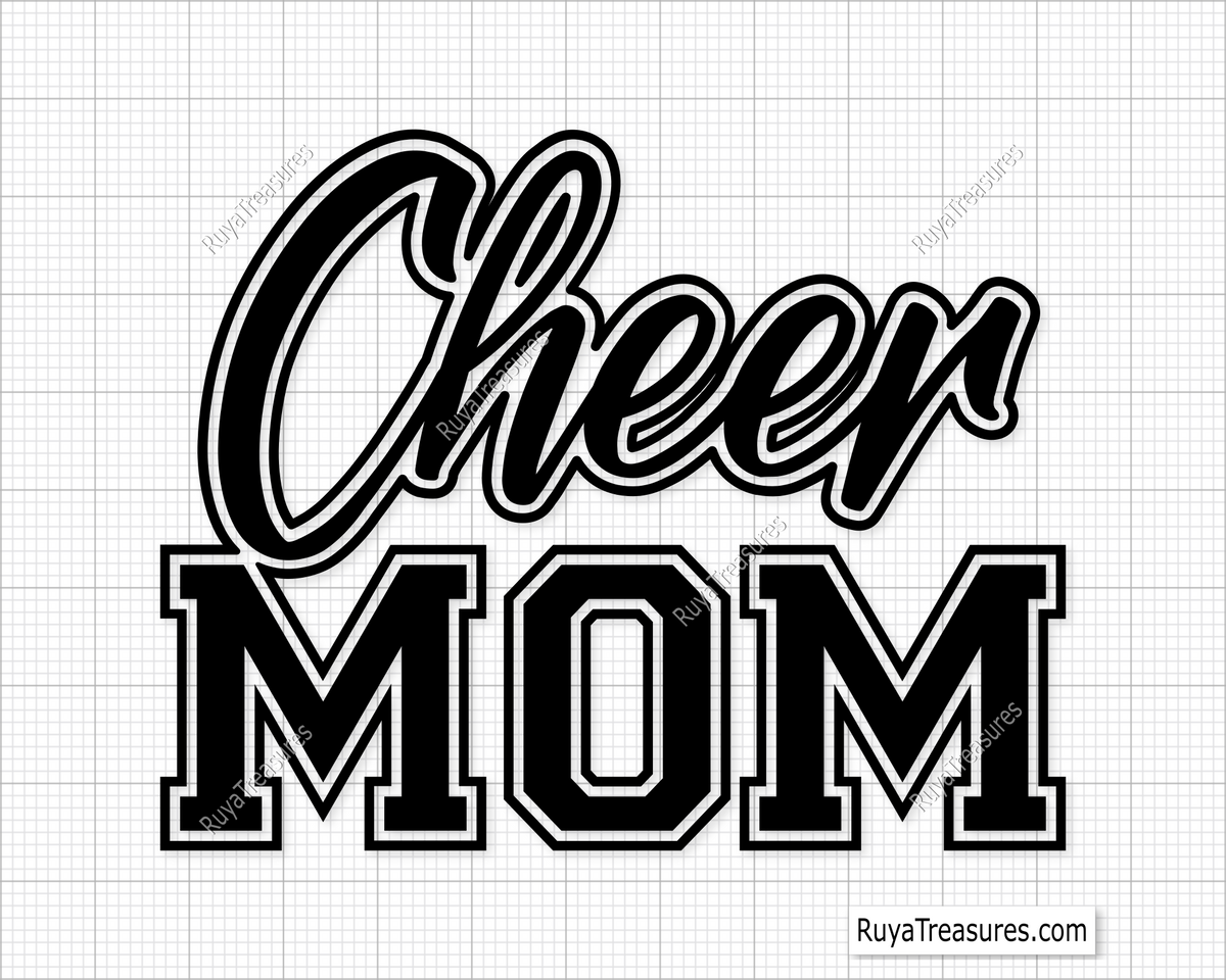 Cheer Mom svg