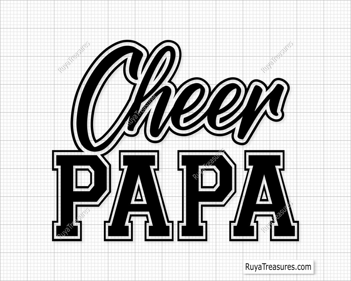 Cheer Papa svg