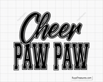 Cheer Paw Paw svg