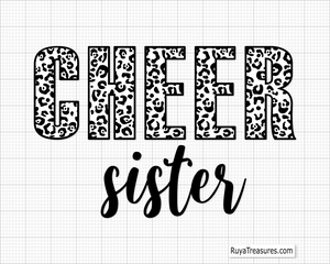 Cheer Sister svg