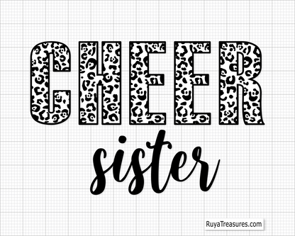 Cheer Sister svg