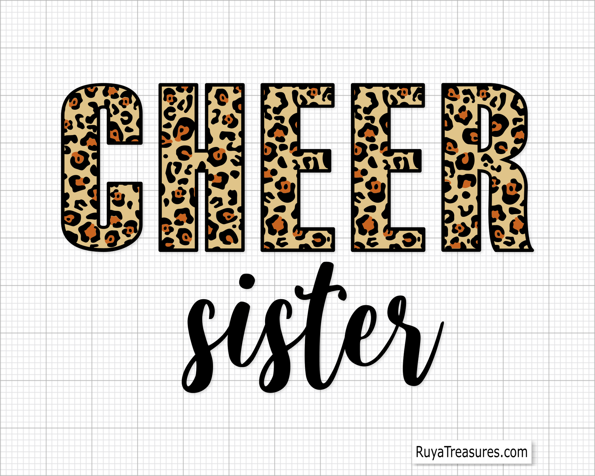 Cheer Sister svg