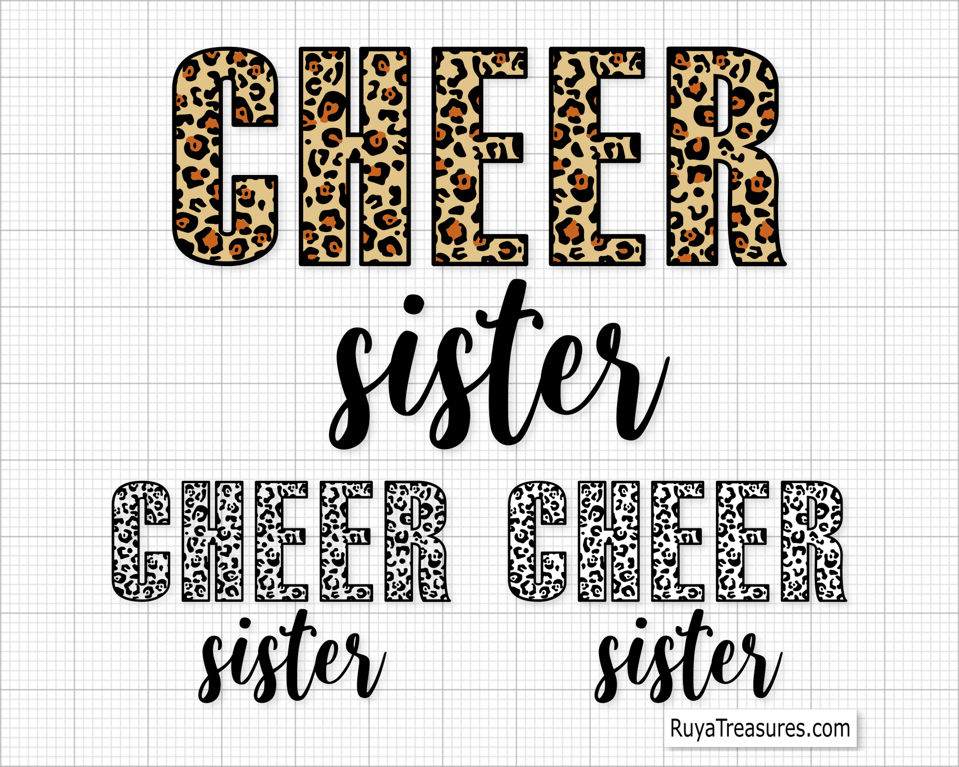 Cheer Sister svg