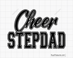 Cheer Stepdad svg