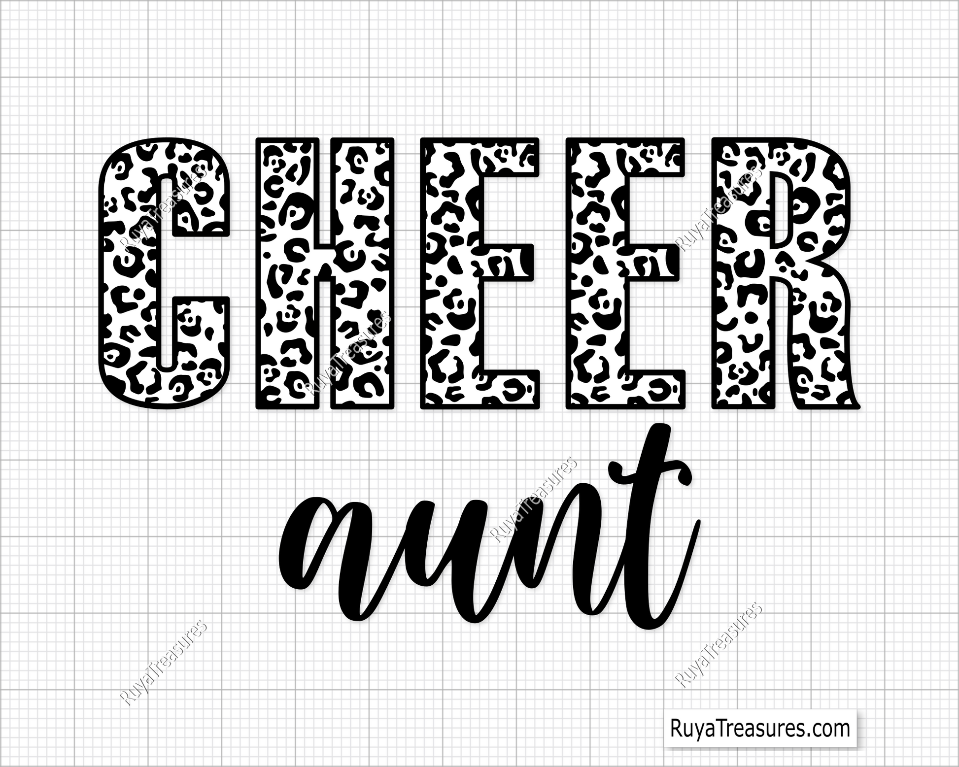 Cheer aunt svg