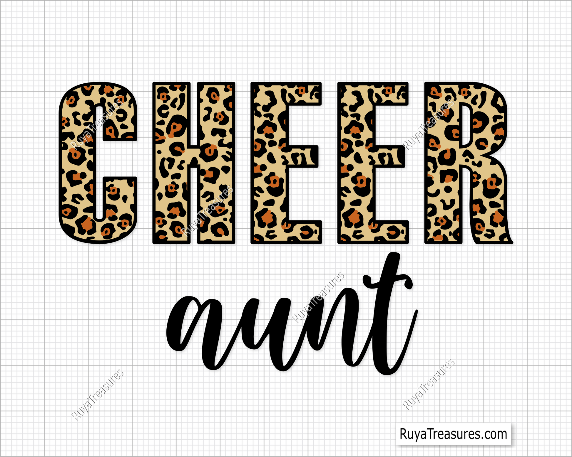 Cheer aunt svg