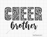 Cheer brother svg