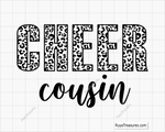 Cheer cousin svg