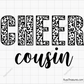Cheer cousin svg