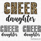 Cheer daughter svg
