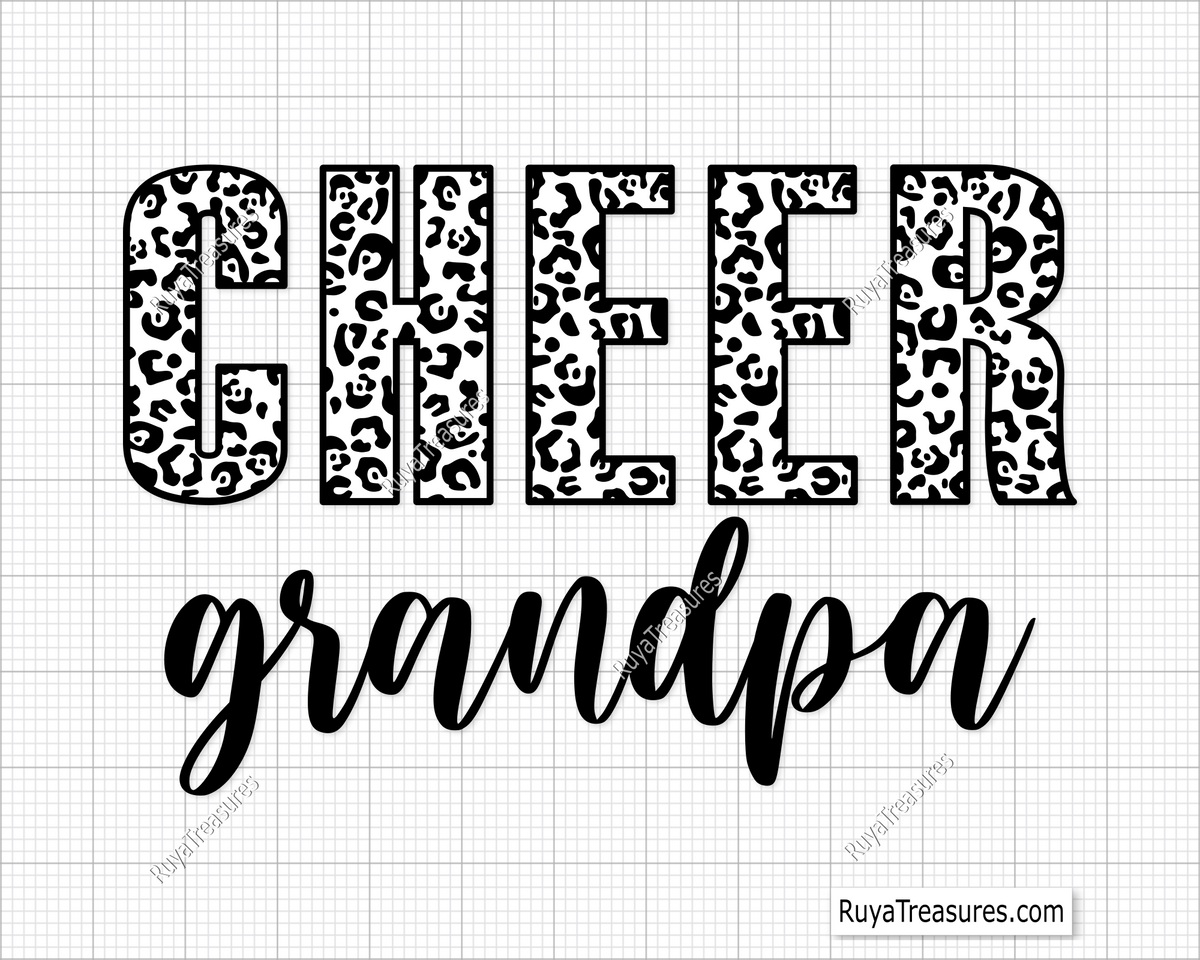 Cheer grandpa svg