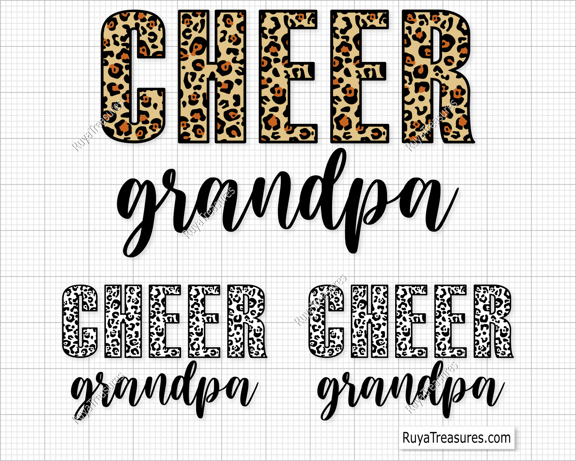 Cheer grandpa svg