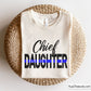 Chief Daughter Blue Line Svg