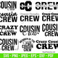 Cousin Crew Svg Bundle
