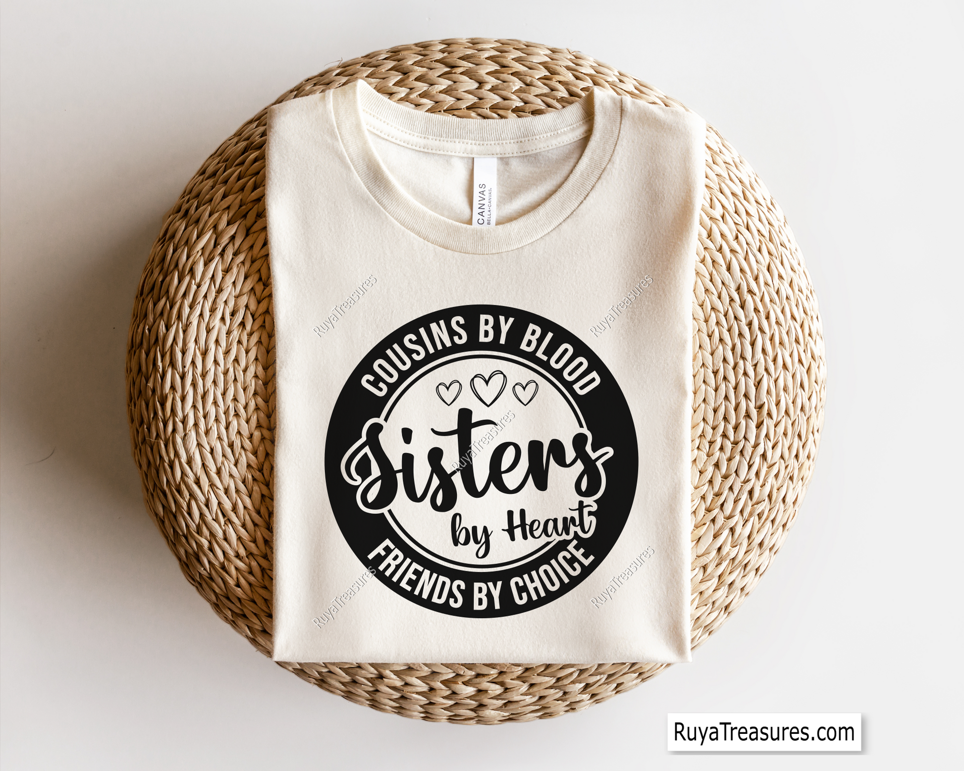 Cousins By Blood Sisters By Heart Friends By Choice svg