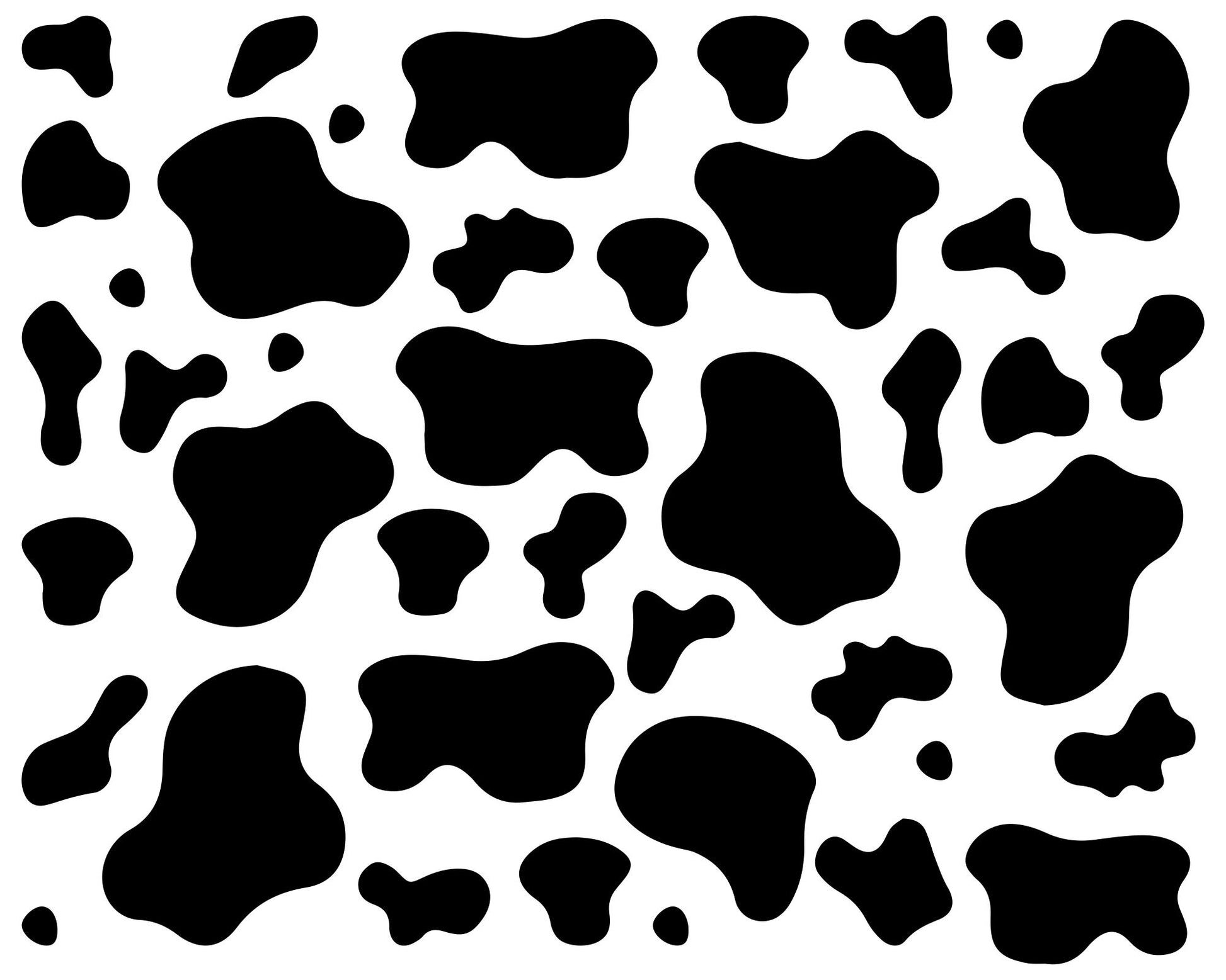 Cow Print Svg