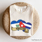 Cuba El Salvador Heart Flag Png, Cuban Flag Png, El Salvador Png
