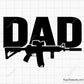 Dad And Guns 01 Svg