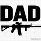 Dad And Guns 01 Svg
