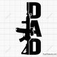 Dad And Guns 01 Svg