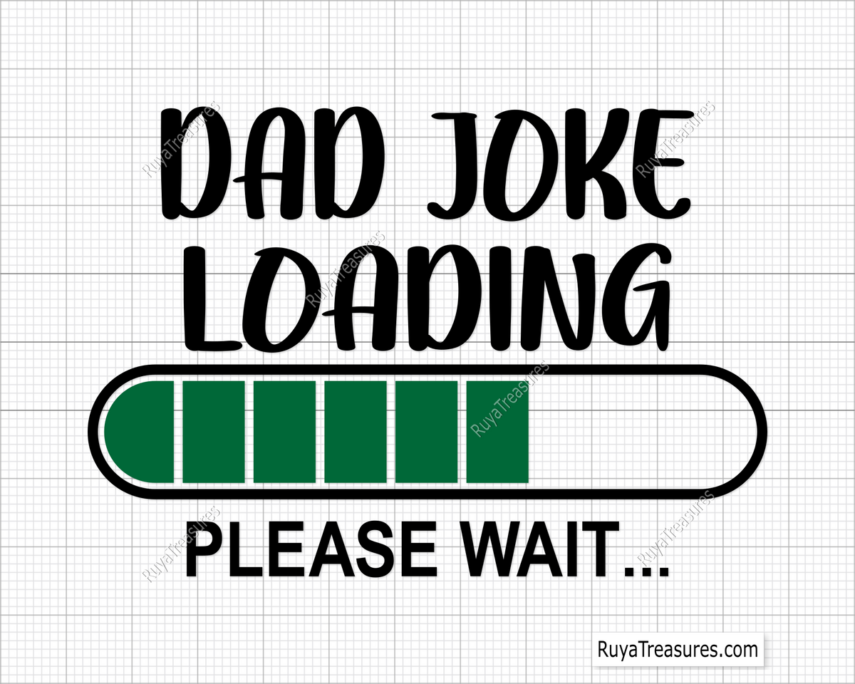 Dad Joke Loading Please wait svg