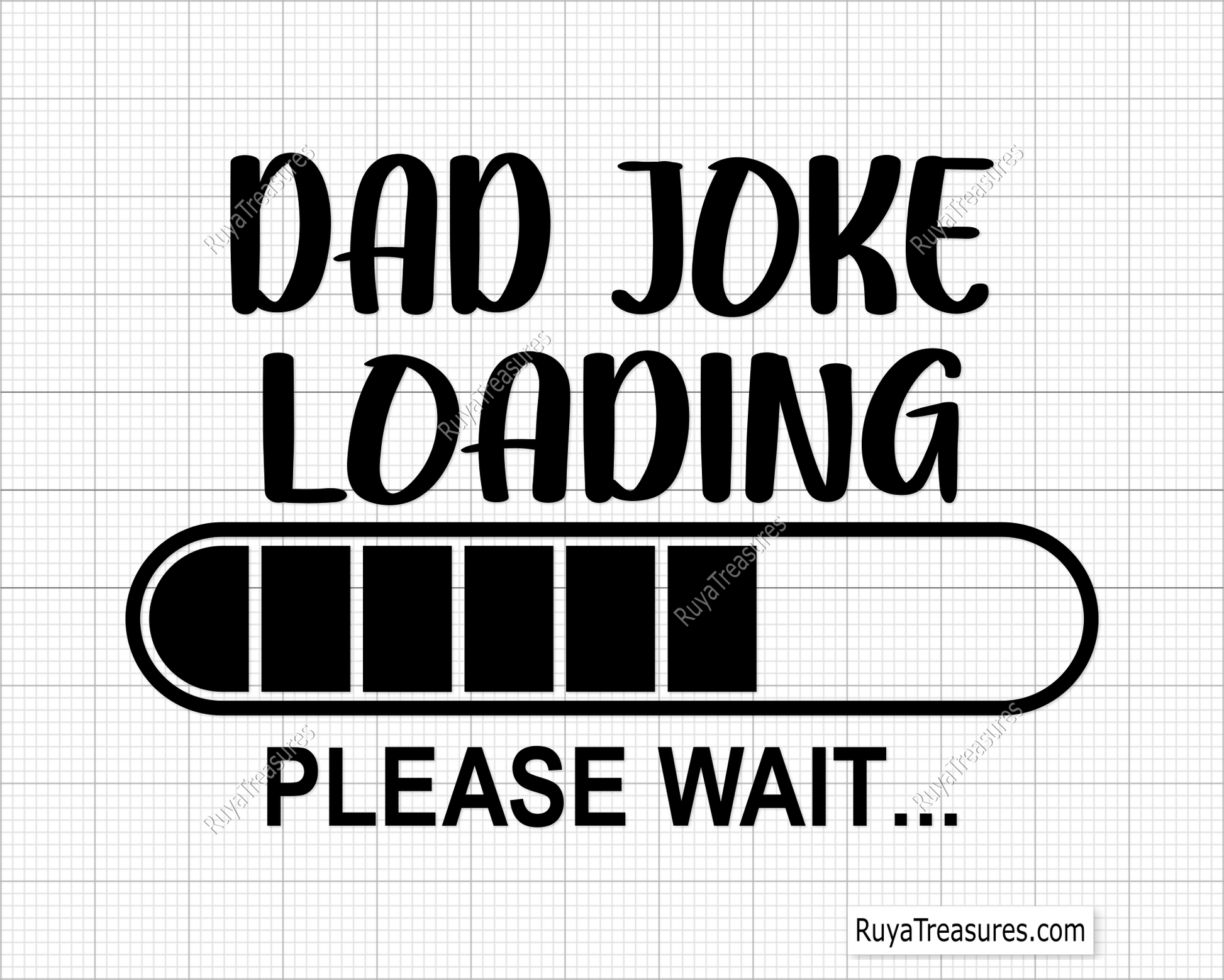 Dad Joke Loading Please wait svg
