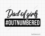 Dad Of Girls svg 